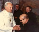 Giovanni Paolo II e don Giuseppe Masiero