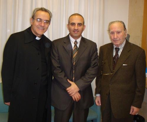 Don Flavio Peloso, Console e dott. Mario E. Macciò