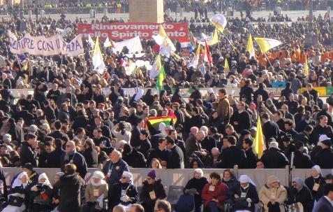 Famiglia Orionina in Piazza San Pietro