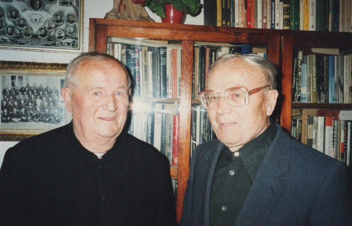 Mons. W. Sarnik e Don Joseph Kubicki, sopravvissuti al Lager