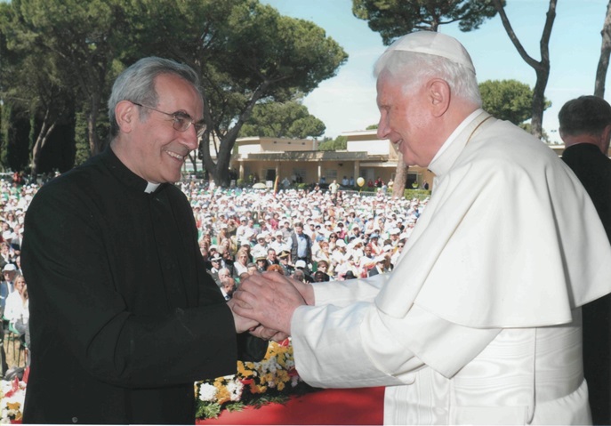 Con Papa Benedetto XVI