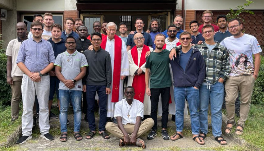 Italia: Il ritiro spirituale dei chierici dell'Istituto Teologico Don Orione di Roma