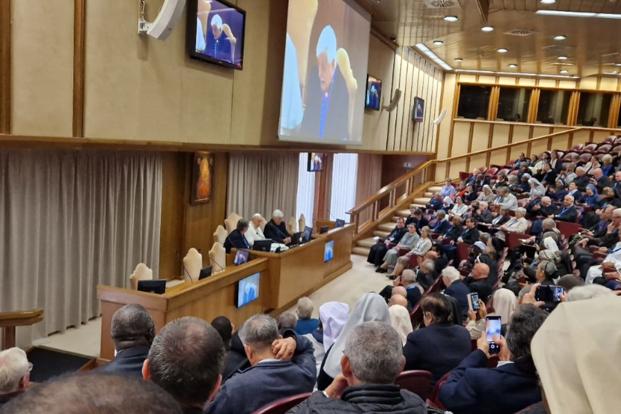 “Voi avete un carisma molto importante”, le parole di Papa Francesco ai Superiori generali orionini