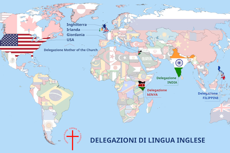 Le nuove Delegazioni del Kenya, dell'India e delle Filippine
