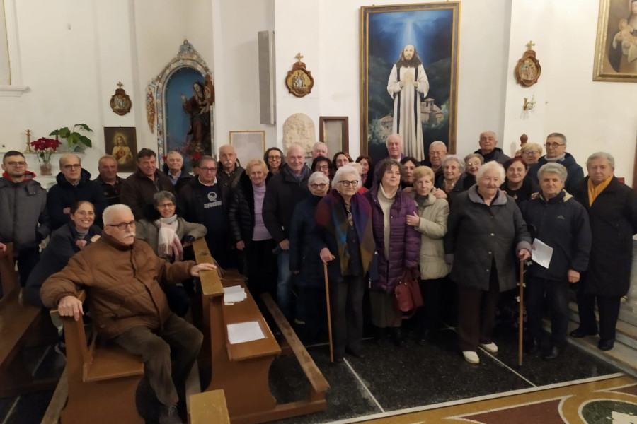 Pogli (SV) festeggia il compleanno di Frate Ave Maria