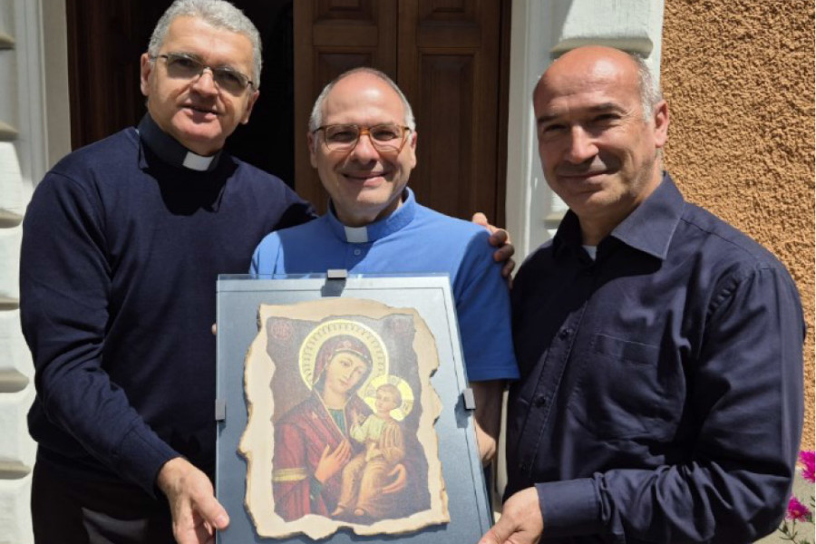 Un "affresco d'autore" per celebrare l'Anno Mariano Orionino