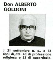 Sac. GOLDONI Alberto -  429