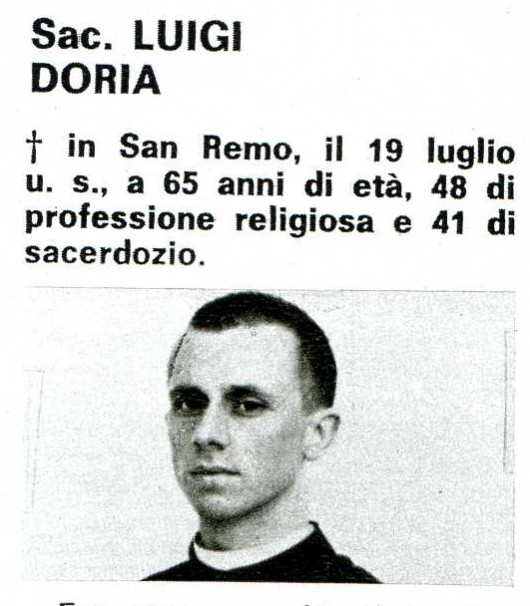 Sac. DORIA Luigi -  994
