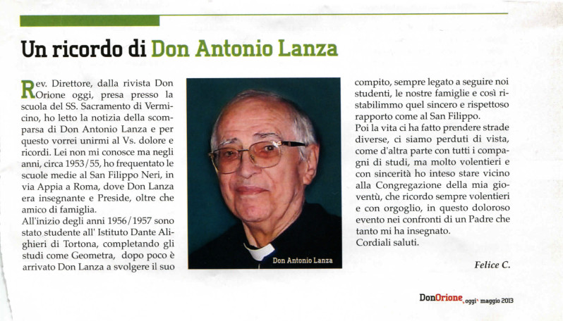 Sac. LANZA Antonio -  380