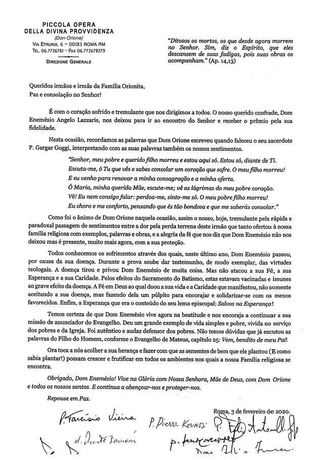 Vesc. LAZZARIS Enemésio Angelo -  553