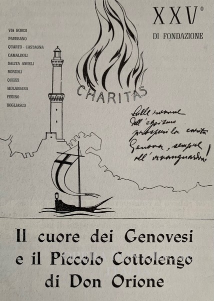 Il Piccolo Cottolengo Genovese compie 100 anni al servizio dei più fragili. Video -  24149