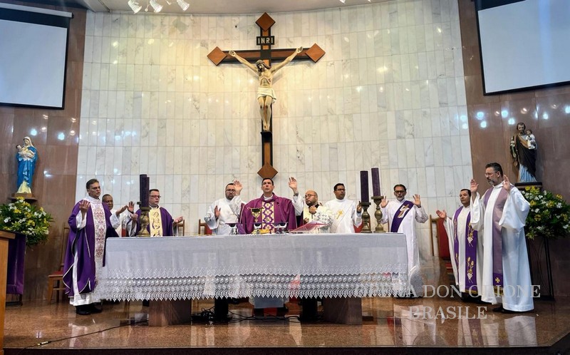 Brasile: L'ordinazione diaconale dei chierici Adriano, Júnior e Sérgio -  24170