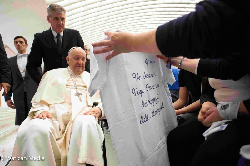 Roma: La formazione professionale incontra Papa Francesco -  24402