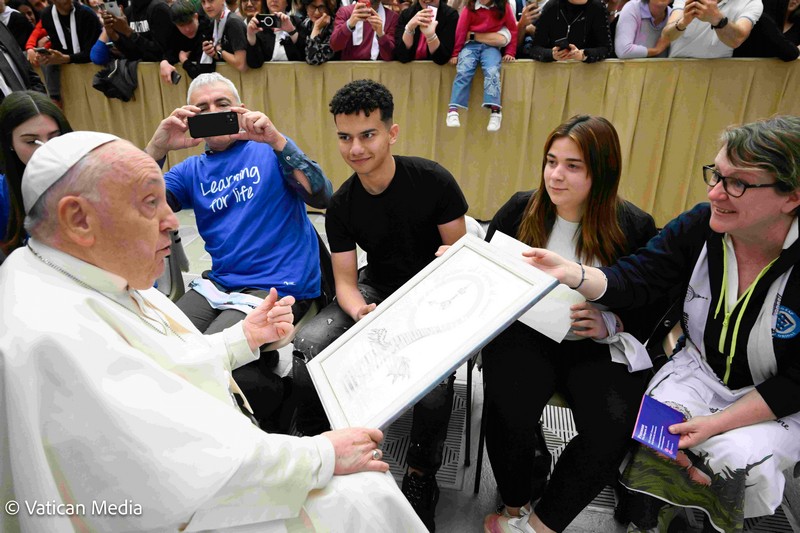 Roma: La formazione professionale incontra Papa Francesco -  24403