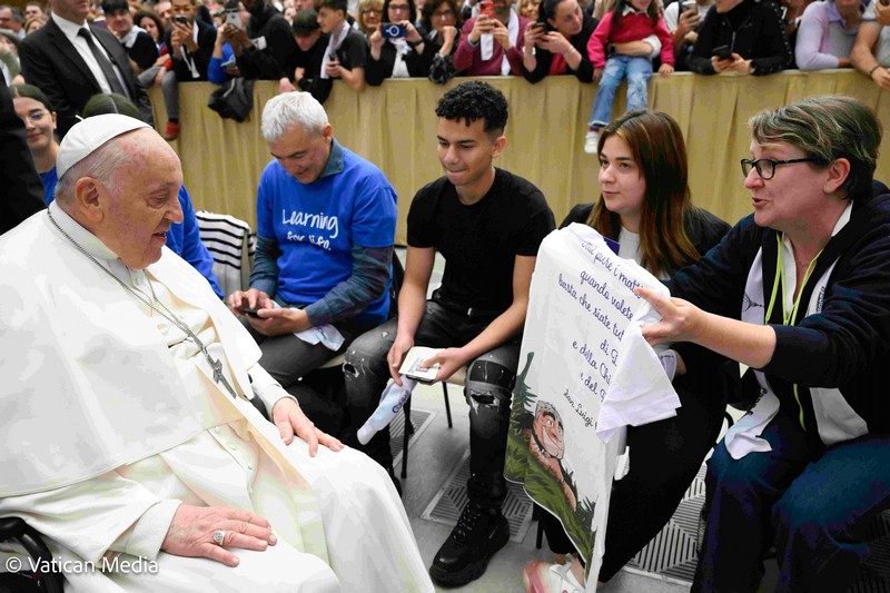 Roma: La formazione professionale incontra Papa Francesco -  24404