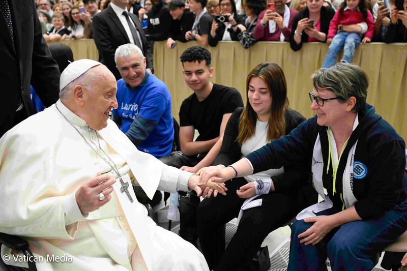 Roma: La formazione professionale incontra Papa Francesco -  24405