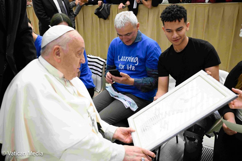 Roma: La formazione professionale incontra Papa Francesco -  24408