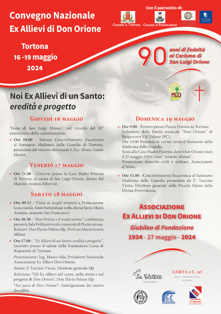 In vista del 20° anniversario della Canonizzazione di Don Orione -  24421