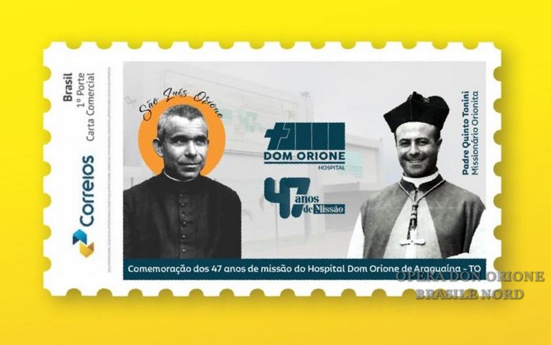 Brasile Nord: Un francobollo commemorativo per i 47 anni di Missione dell'Ospedale Don Orione  -  24592