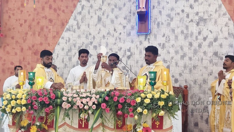 India: L'ordinazione sacerdotale del diacono Michel Raj Moyisan -  24606