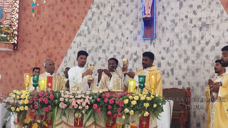 India: L'ordinazione sacerdotale del diacono Michel Raj Moyisan -  24623