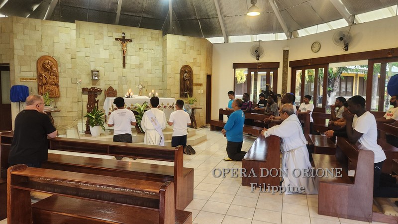 Il ritiro annuale dei religiosi e dei novizi della Delegazione Maria Immacolata Concezione  -  24955