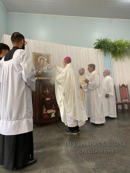 Brasile Nord: A Buritis, l'ordinazione diaconale del chierico Diego De Lima Dias -  24972