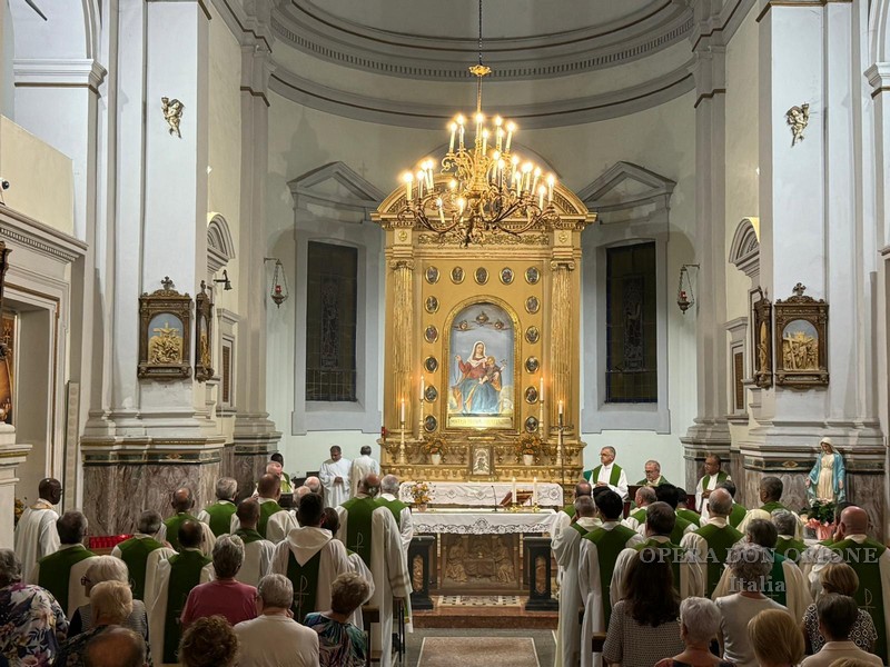 Chiamati a vivere la gratitudine. Sacerdoti orionini in pellegrinaggio al santuario di Casei Gerola -  25187