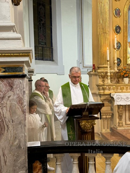 Chiamati a vivere la gratitudine. Sacerdoti orionini in pellegrinaggio al santuario di Casei Gerola -  25190