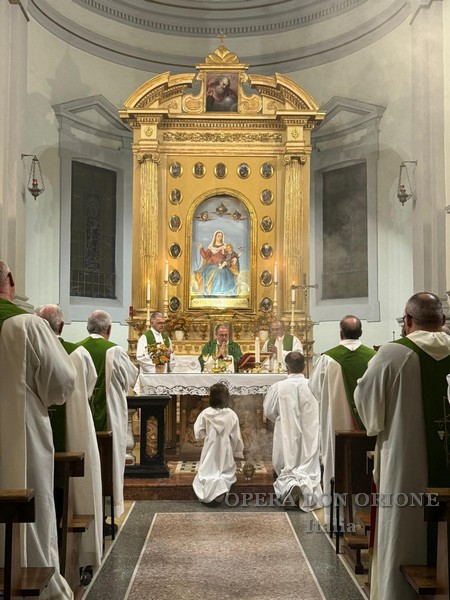 Chiamati a vivere la gratitudine. Sacerdoti orionini in pellegrinaggio al santuario di Casei Gerola -  25191
