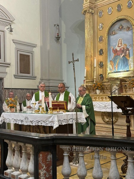 Chiamati a vivere la gratitudine. Sacerdoti orionini in pellegrinaggio al santuario di Casei Gerola -  25194