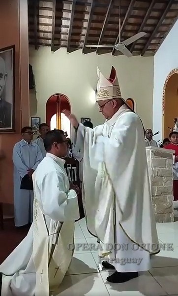 Paraguay: A Ñeembucú l'ordinazione sacerdotale del diacono Humberto José Ruíz Díaz Riveros -  25275