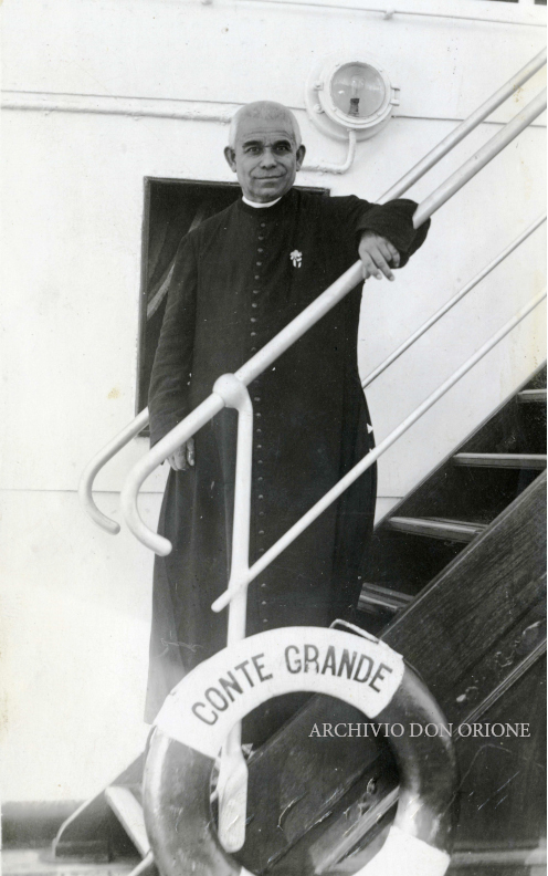 24 settembre 1934, il secondo viaggio missionario di Don Orione in America Latina  -  25389