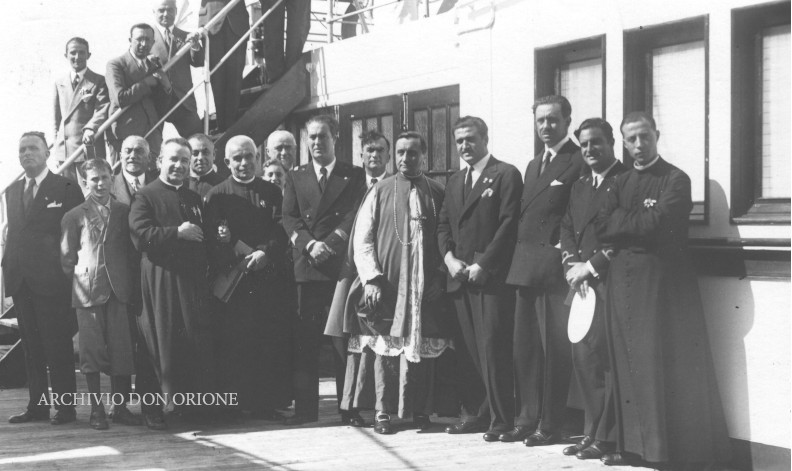24 settembre 1934, il secondo viaggio missionario di Don Orione in America Latina  -  25395