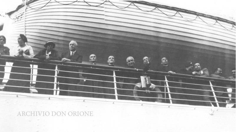 24 settembre 1934, il secondo viaggio missionario di Don Orione in America Latina  -  25396
