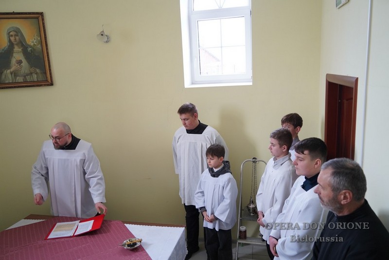 La visita del superiore provinciale P. Sylwester Sowizdrzał alle missioni in Bielorussia  -  26558