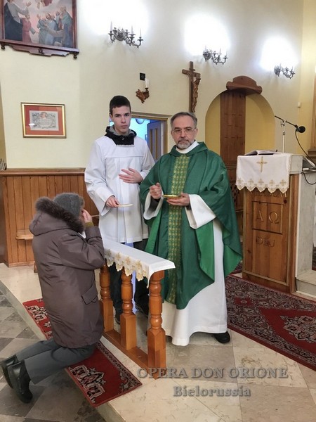 La visita del superiore provinciale P. Sylwester Sowizdrzał alle missioni in Bielorussia  -  26561