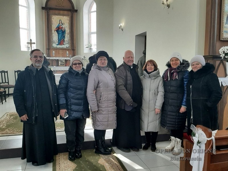 La visita del superiore provinciale P. Sylwester Sowizdrzał alle missioni in Bielorussia  -  26562