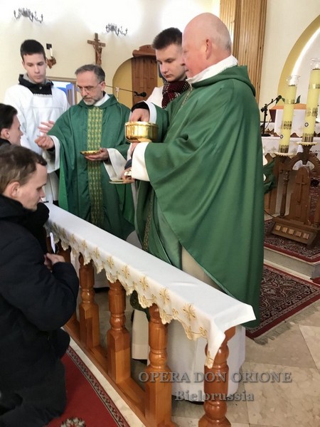 La visita del superiore provinciale P. Sylwester Sowizdrzał alle missioni in Bielorussia  -  26563