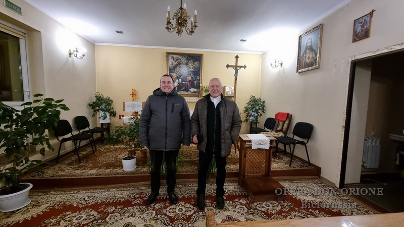 La visita del superiore provinciale P. Sylwester Sowizdrzał alle missioni in Bielorussia  -  26568