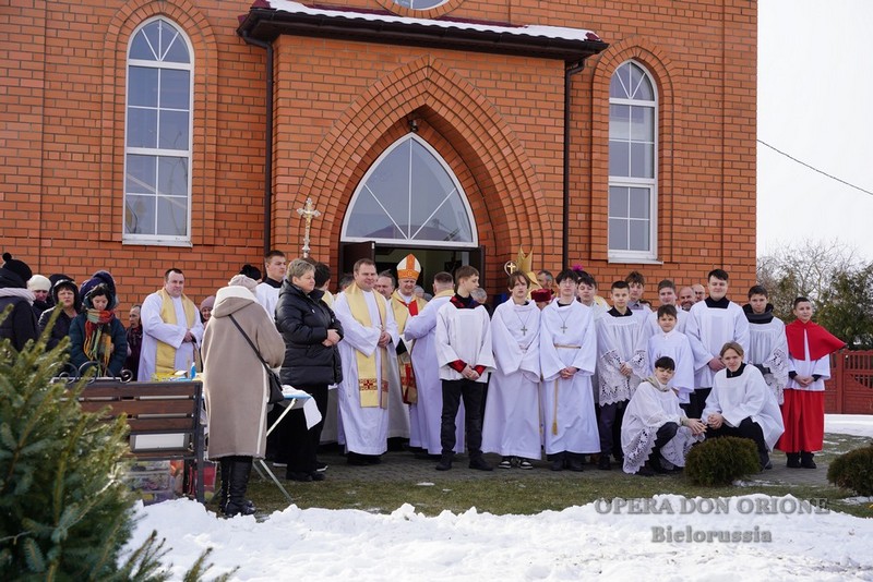 La visita del superiore provinciale P. Sylwester Sowizdrzał alle missioni in Bielorussia  -  26574