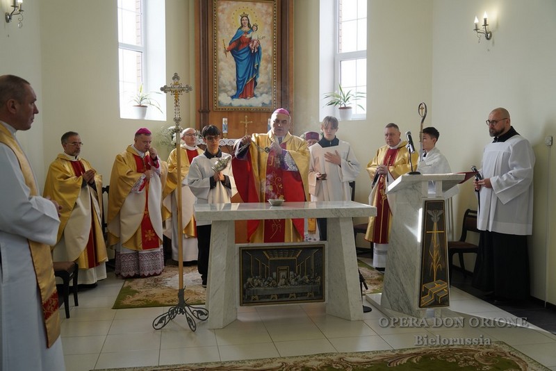 La visita del superiore provinciale P. Sylwester Sowizdrzał alle missioni in Bielorussia  -  26577