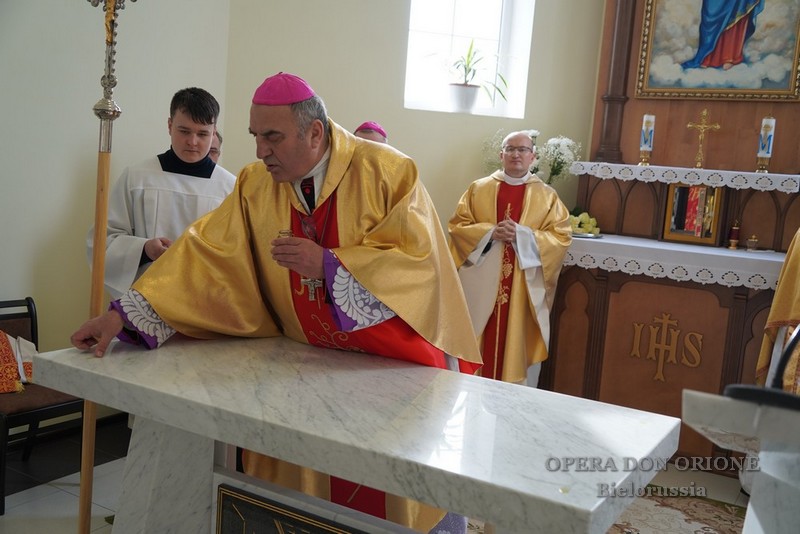 La visita del superiore provinciale P. Sylwester Sowizdrzał alle missioni in Bielorussia  -  26580