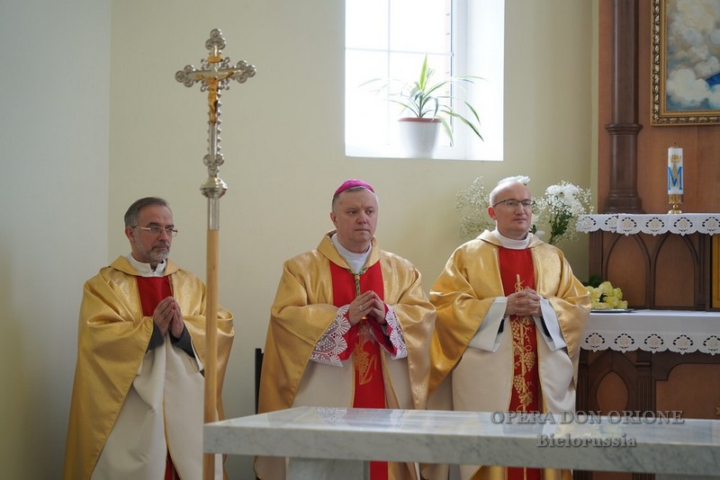 La visita del superiore provinciale P. Sylwester Sowizdrzał alle missioni in Bielorussia  -  26581