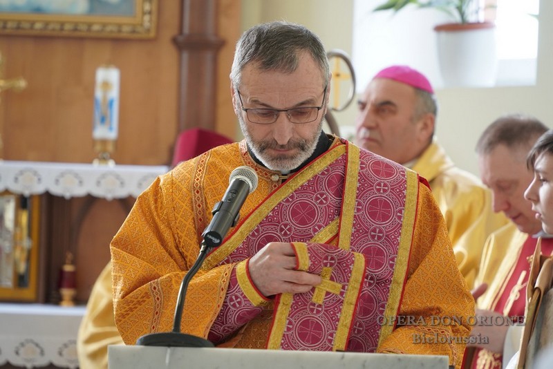 La visita del superiore provinciale P. Sylwester Sowizdrzał alle missioni in Bielorussia  -  26582
