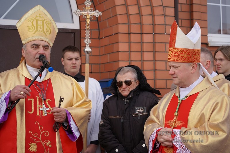 La visita del superiore provinciale P. Sylwester Sowizdrzał alle missioni in Bielorussia  -  26589