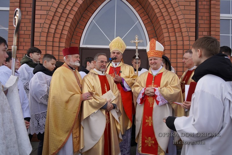 La visita del superiore provinciale P. Sylwester Sowizdrzał alle missioni in Bielorussia  -  26590