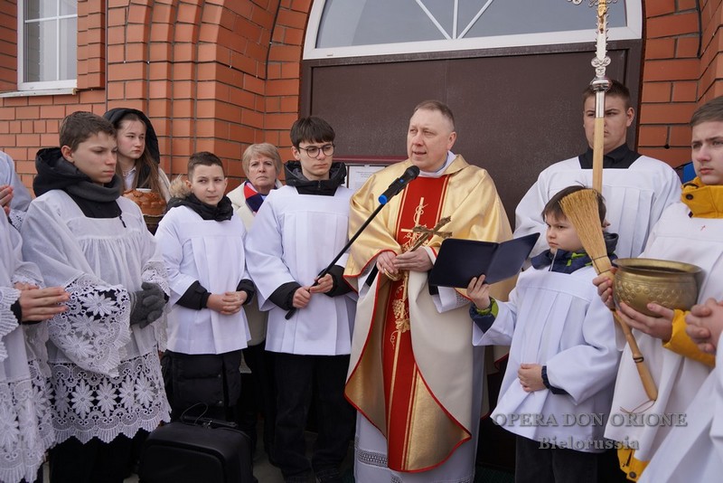 La visita del superiore provinciale P. Sylwester Sowizdrzał alle missioni in Bielorussia  -  26592