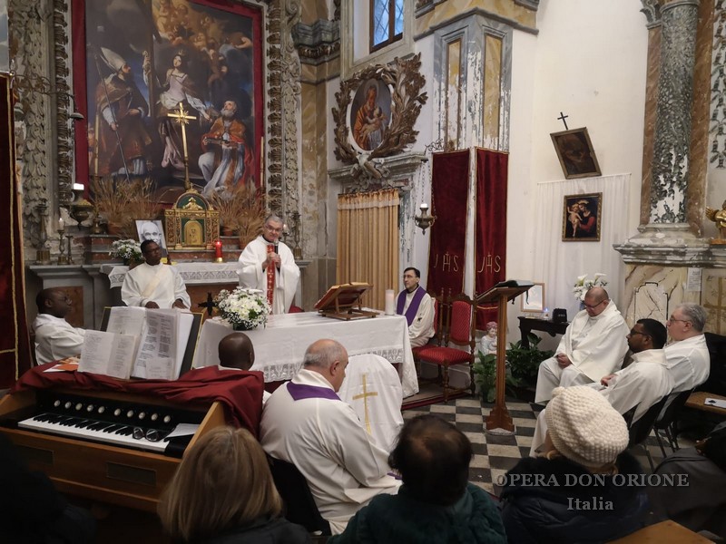 A Sant'Oreste sul monte Soratte (Roma), celebrato l'anniversario del dies natalis di Don Orione -  26650