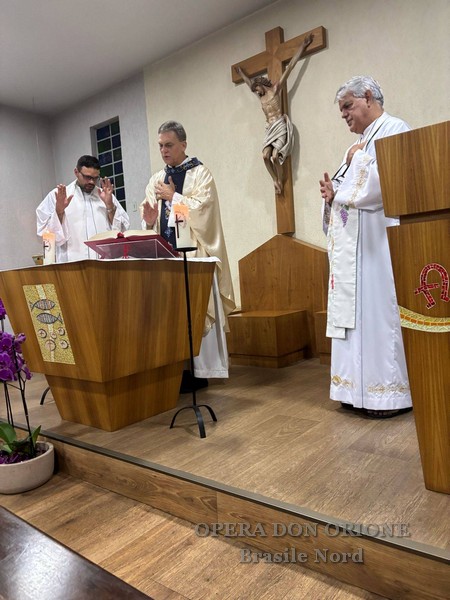 Brasile Sud: Festa patronale e celebrazione del Giubileo di vita religiosa e sacerdotale -  26783